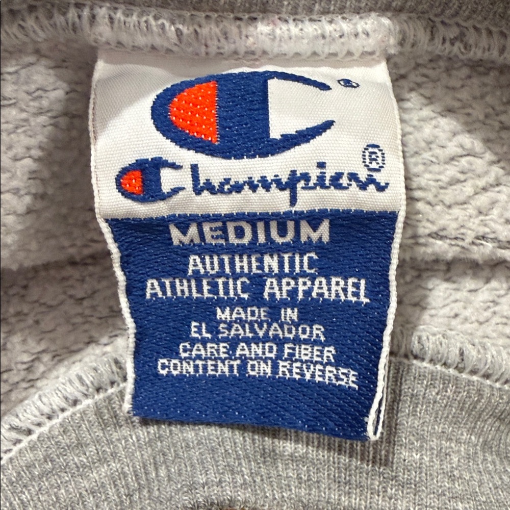 Vintage Champion Reverse Weave 90s Michigan NCAA Final Four College Crew Neck M - Picture 3 of 6